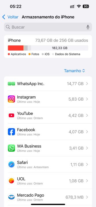 Como Saber o que Ocupa Espaço de Armazenamento no iPhone: Guia Completo